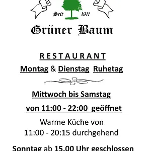 *** Hotel Landgasthof Grüner Baum Deutschland